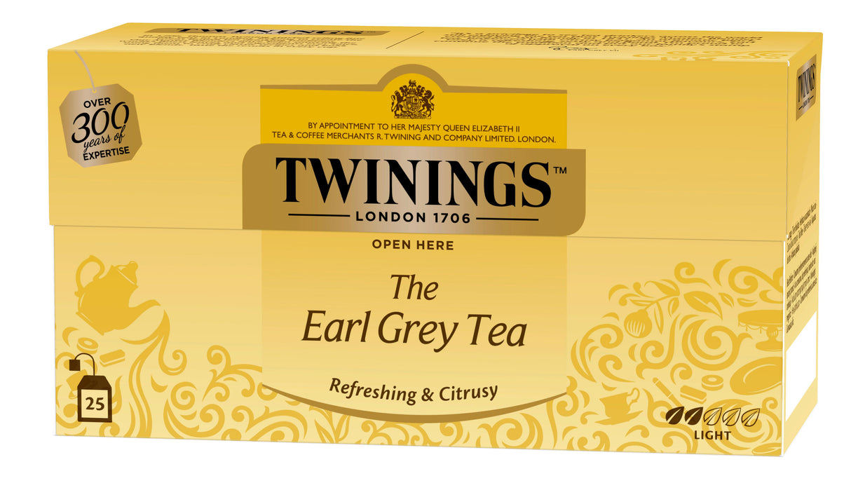TWININGS EARL GREY Black Tea Refreshing & Citrusy Flavor 50g