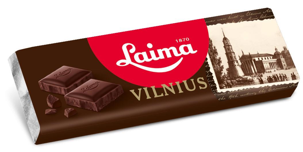 LAIMA VILNIUS Dark Chocolate Bar 20g
