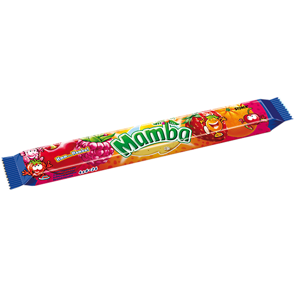 MAMBA ORIGINAL Fruit Flavor Chewy Candies 106g
