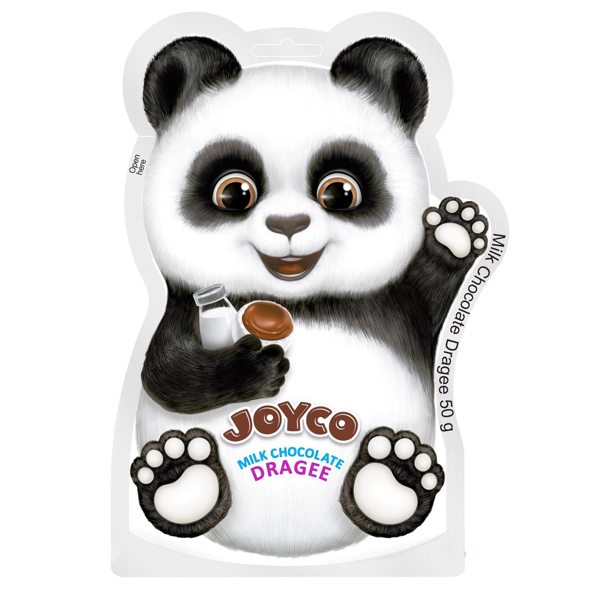 JOYCO PANDA Milk Chocolate Dragee Candies 50g