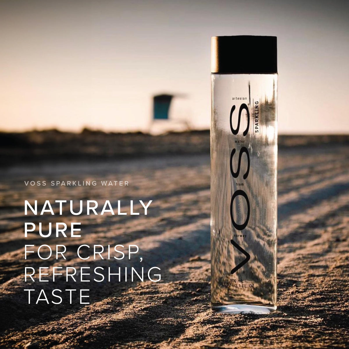 VOSS Sparkling Natural Mineral Water 800ml