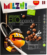 BIO MILZU! Speedy Rye Cocoa Balls Organic Vegan Breakfast Cereal 200g