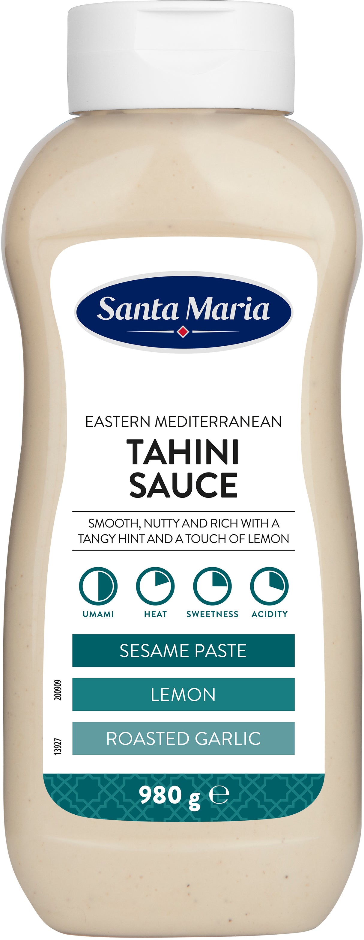 SANTA MARIA TAHINI SAUCE Sauce 980g 34.5oz