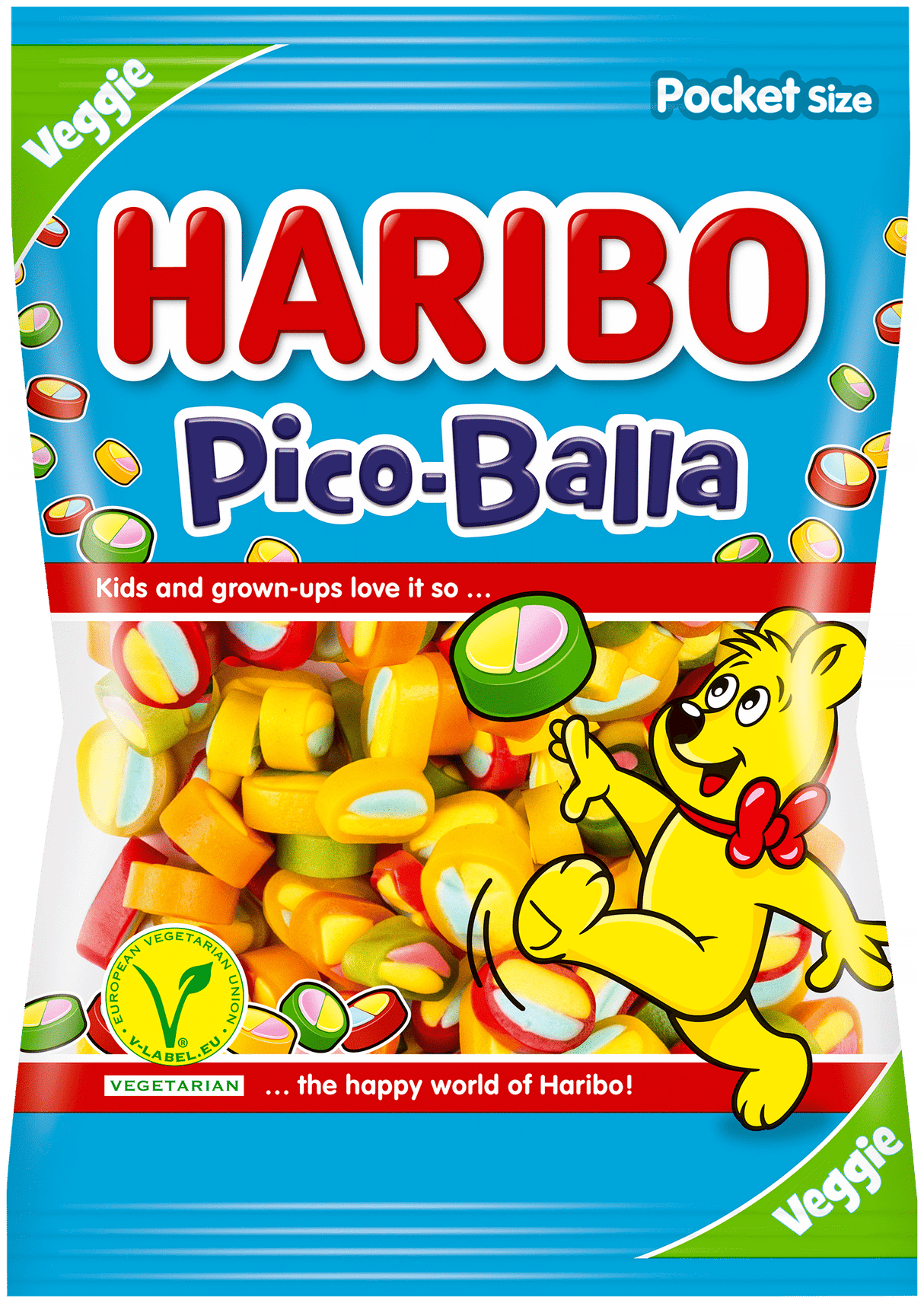 HARIBO PICO BALLA Gummi Candies 85g