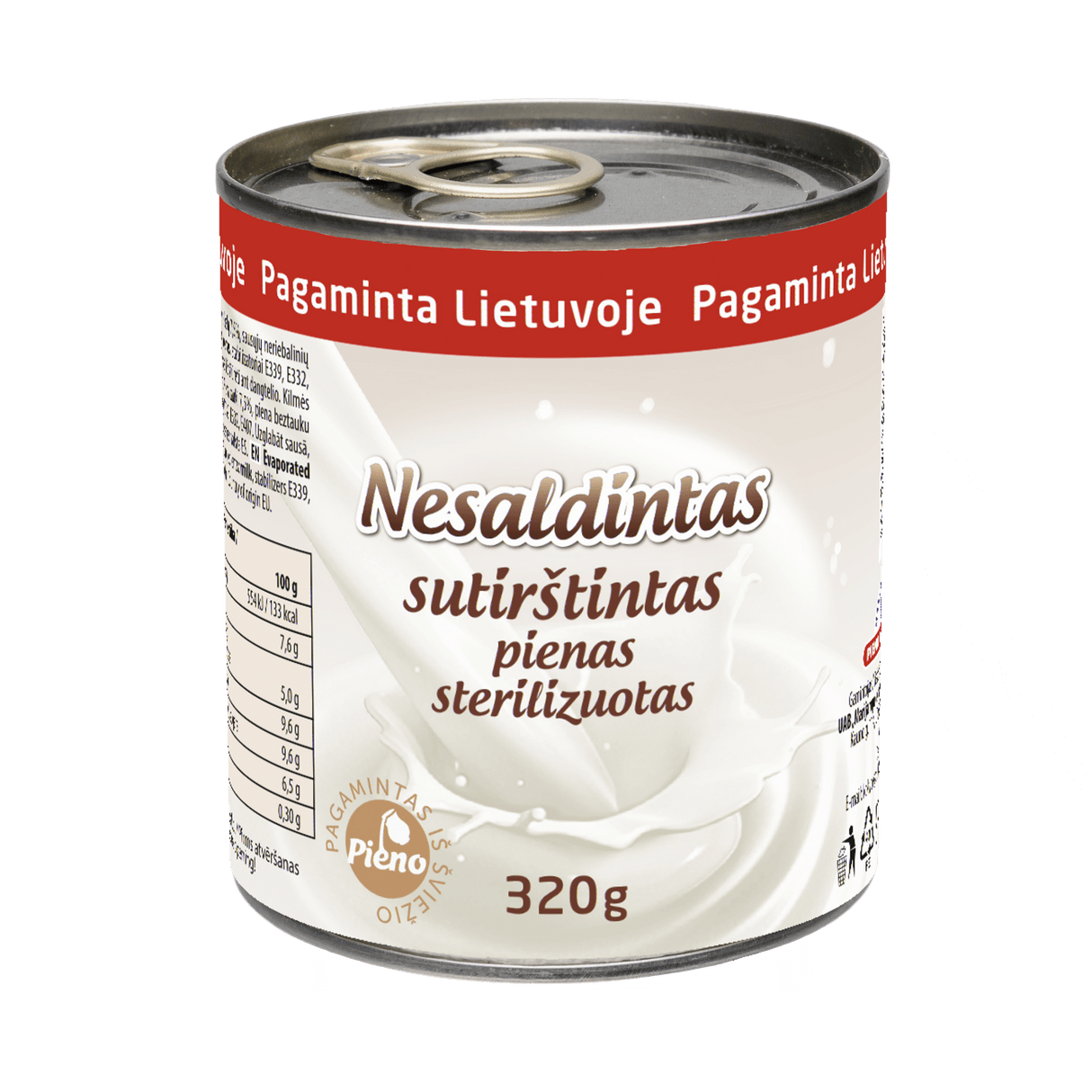 Markomilk Unsweetened Condensed Milk 320g