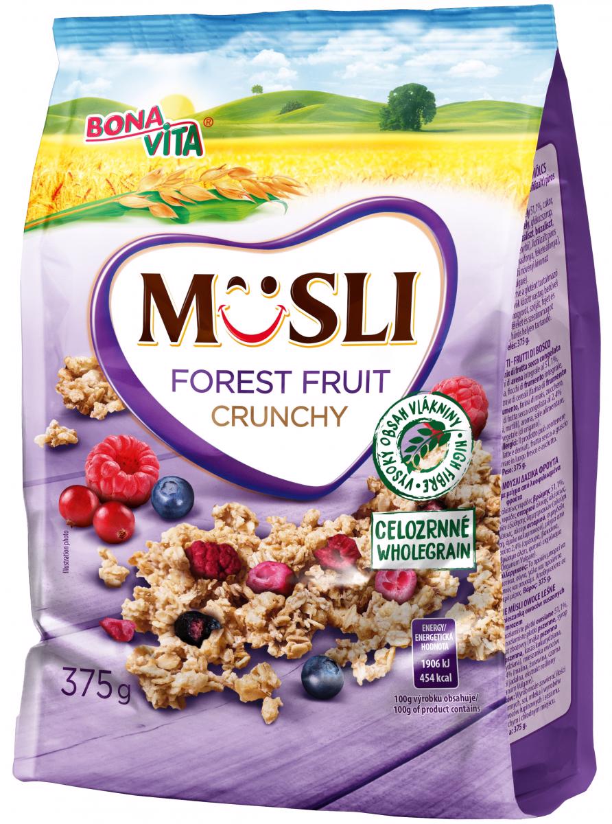 BONA VITA MUSLI with Crunchy Forest Fruits 375g