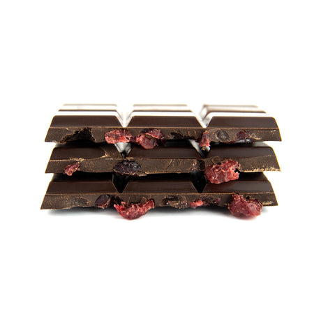 RUTA Dark Chocolate Bar with Cranberries 100g