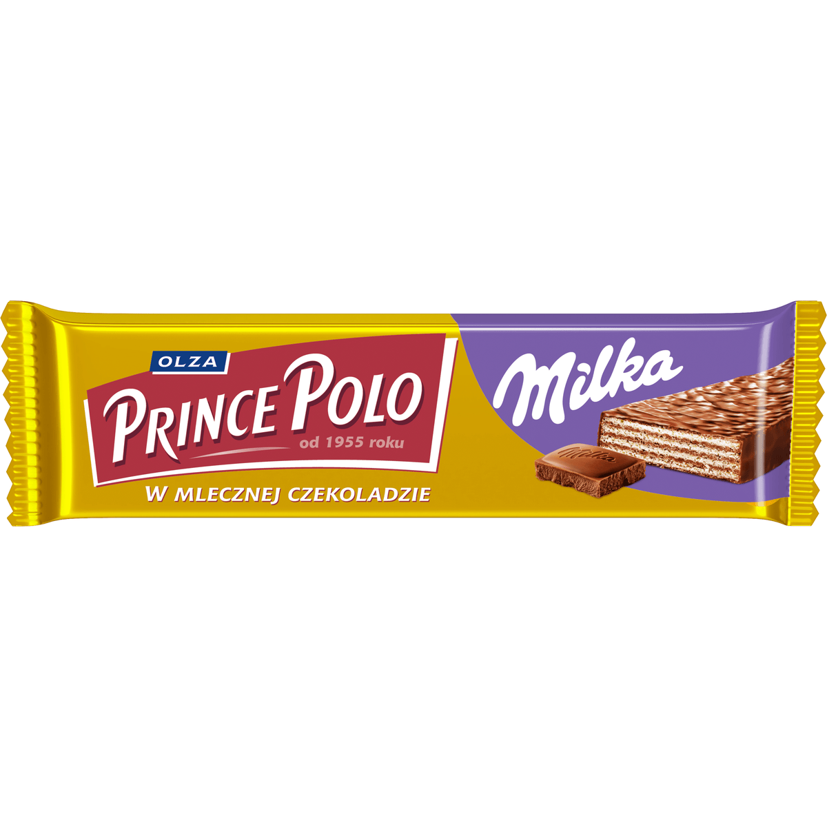 PRINCE POLO MILKA Wafer Chocolate Bar 45g