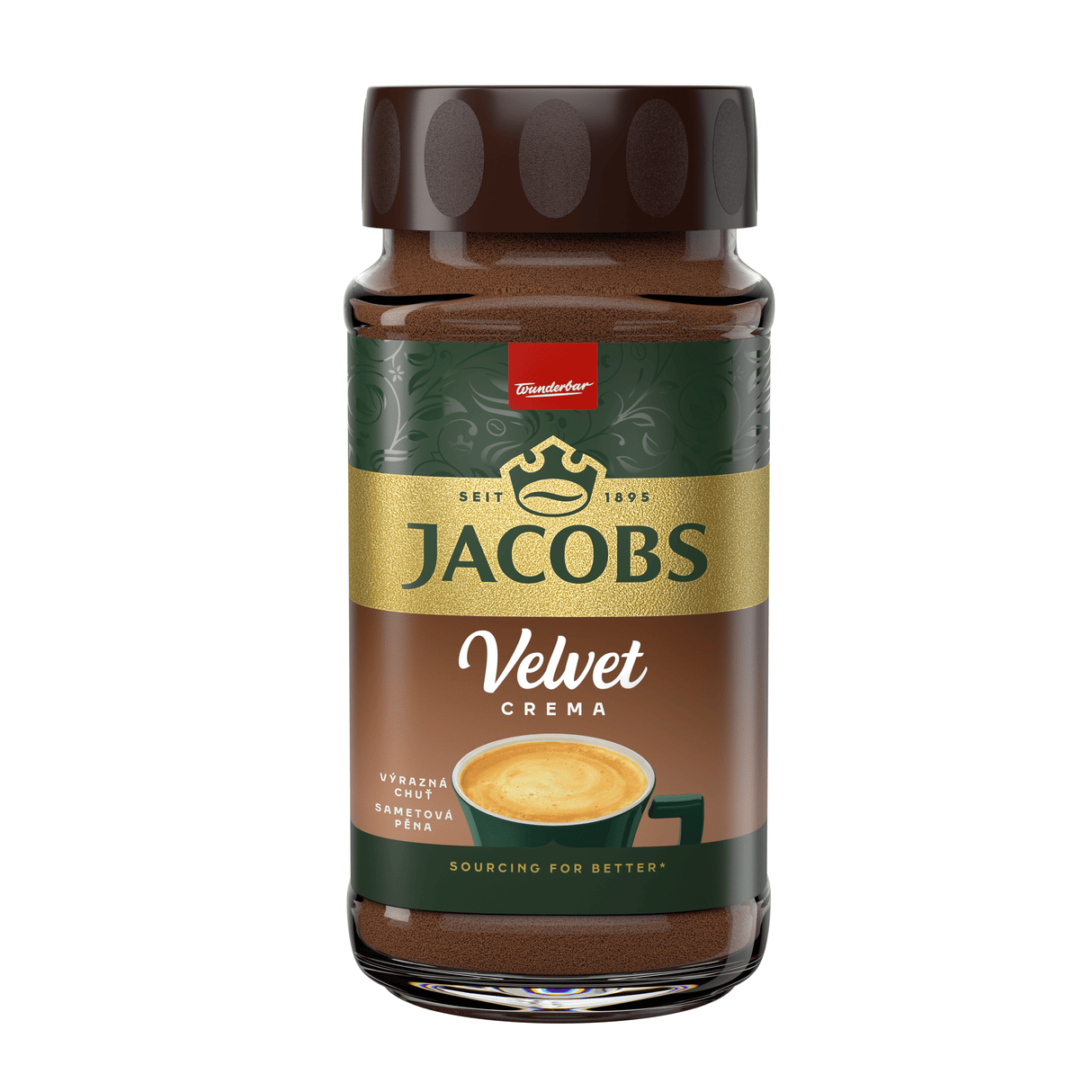 JACOBS VELVET Crema Instant Coffee Jar 200g 7.05oz