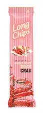 LONG CHIPS CRAB Flavor Mashed Potato Snack 75g 2.65oz