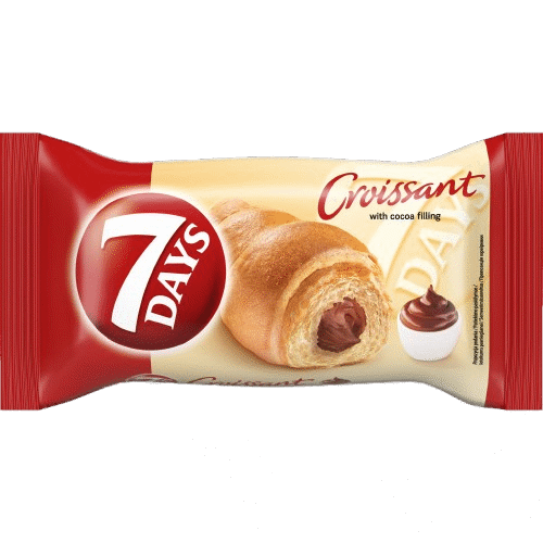 7DAYS Croissant with Cocoa Filling 60g