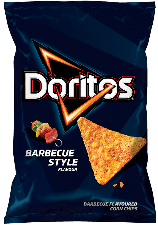 DORITOS Barbecue Style Flavor Corn Chips Snacks 100g 3.5oz