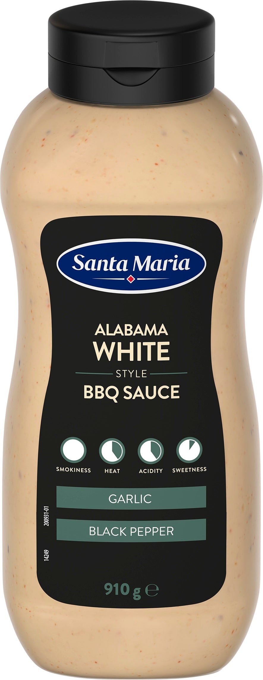 SANTA MARIA ALABAMA WHITE BBQ Sauce 910g