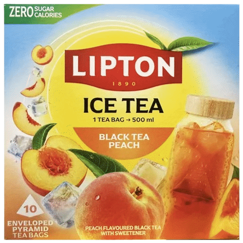 LIPTON ICE TEA Peach Flavor Black Tea 35g