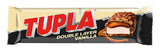 12 TUPLA DOUBLE VANILLA Flavor Chocolate Bars Candy Sweets 48g