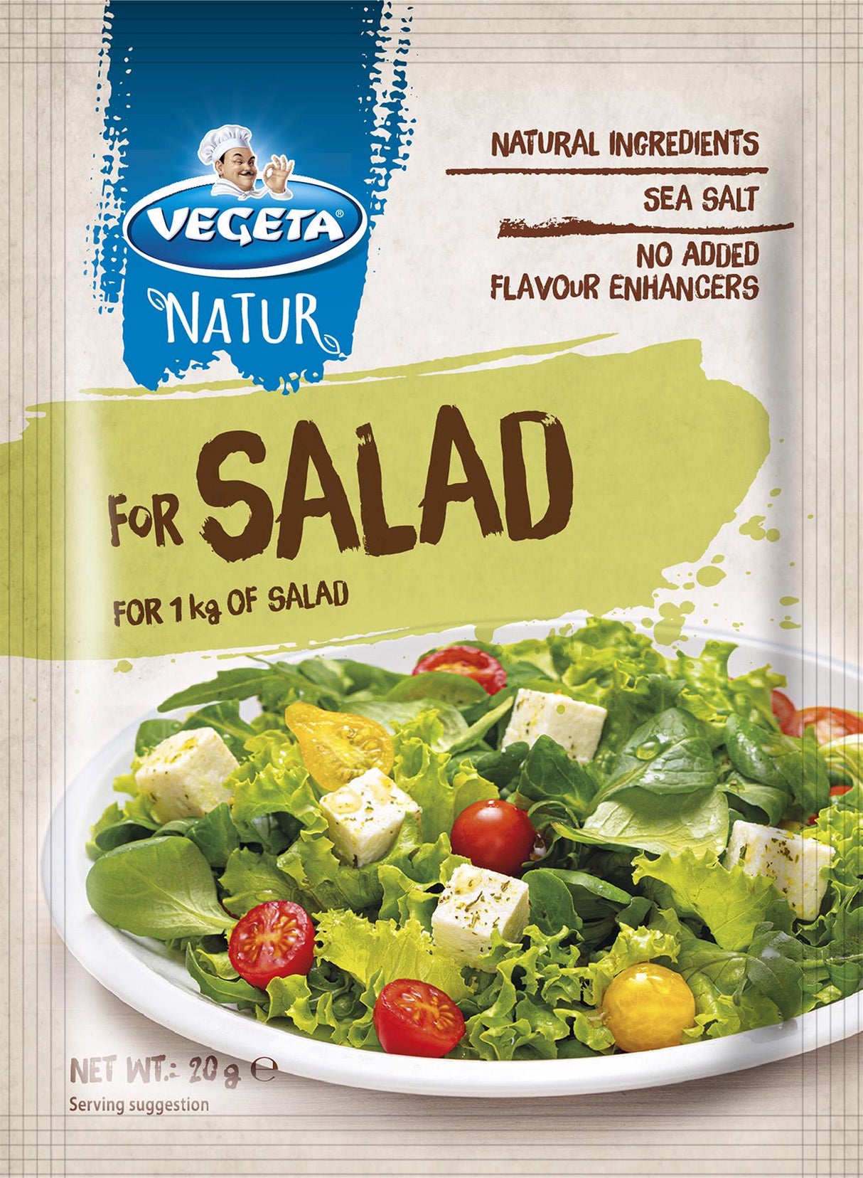 VEGETA NATUR Cooking Spices For Salad 20g