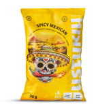 USTUKIU Mini Pea Crisps Chips Bundle 3 x 70g
