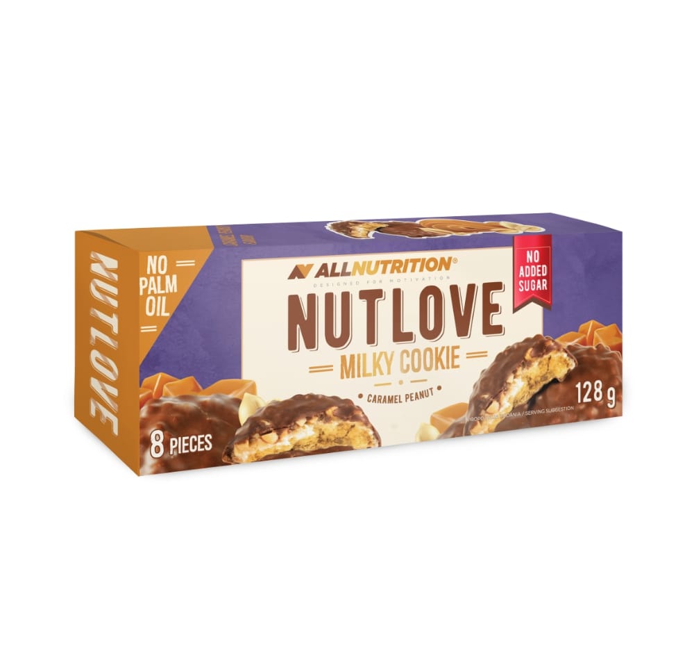 NUTLOVE Caramel Peanut Milky Cookies 128g