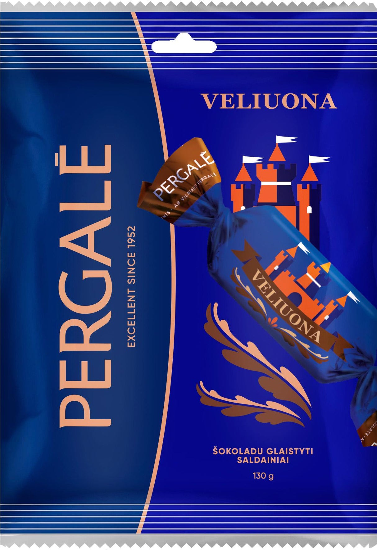 PERGALE VELIUONA Milk Chocolate Candies 130g