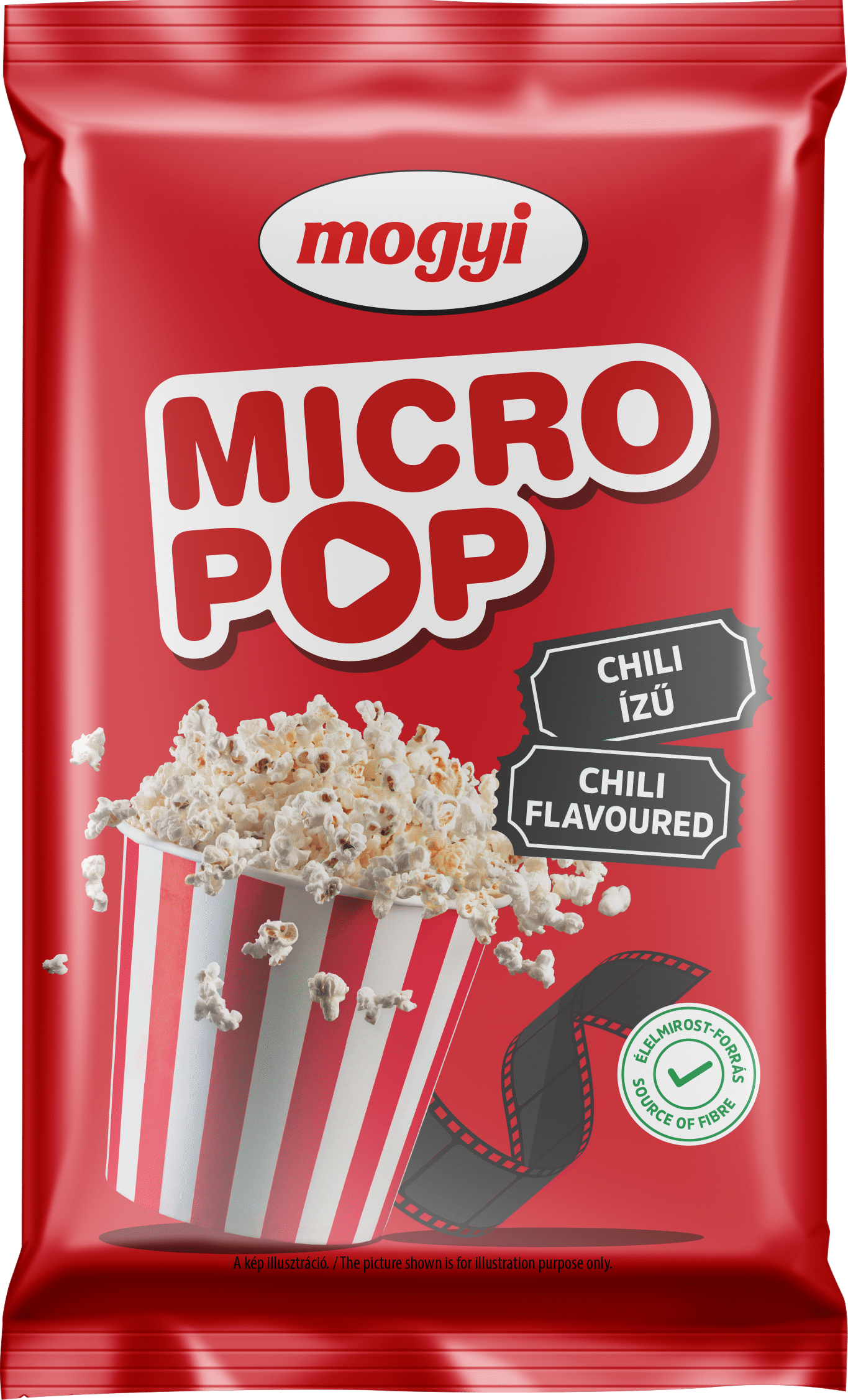 MOGYI Chili Flavor Popcorn Microwave Ready Bag 100g