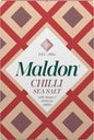 MALDON CHILLI Sea Salt Flakes with Aleppo & Bird's Eye Chillies 100g