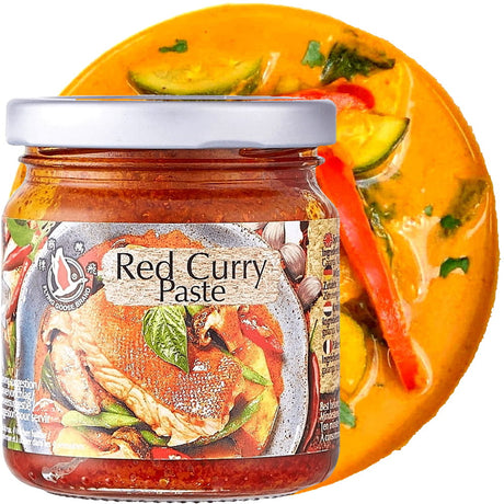 FLYING GOOSE Red Curry Paste Sauce 195g