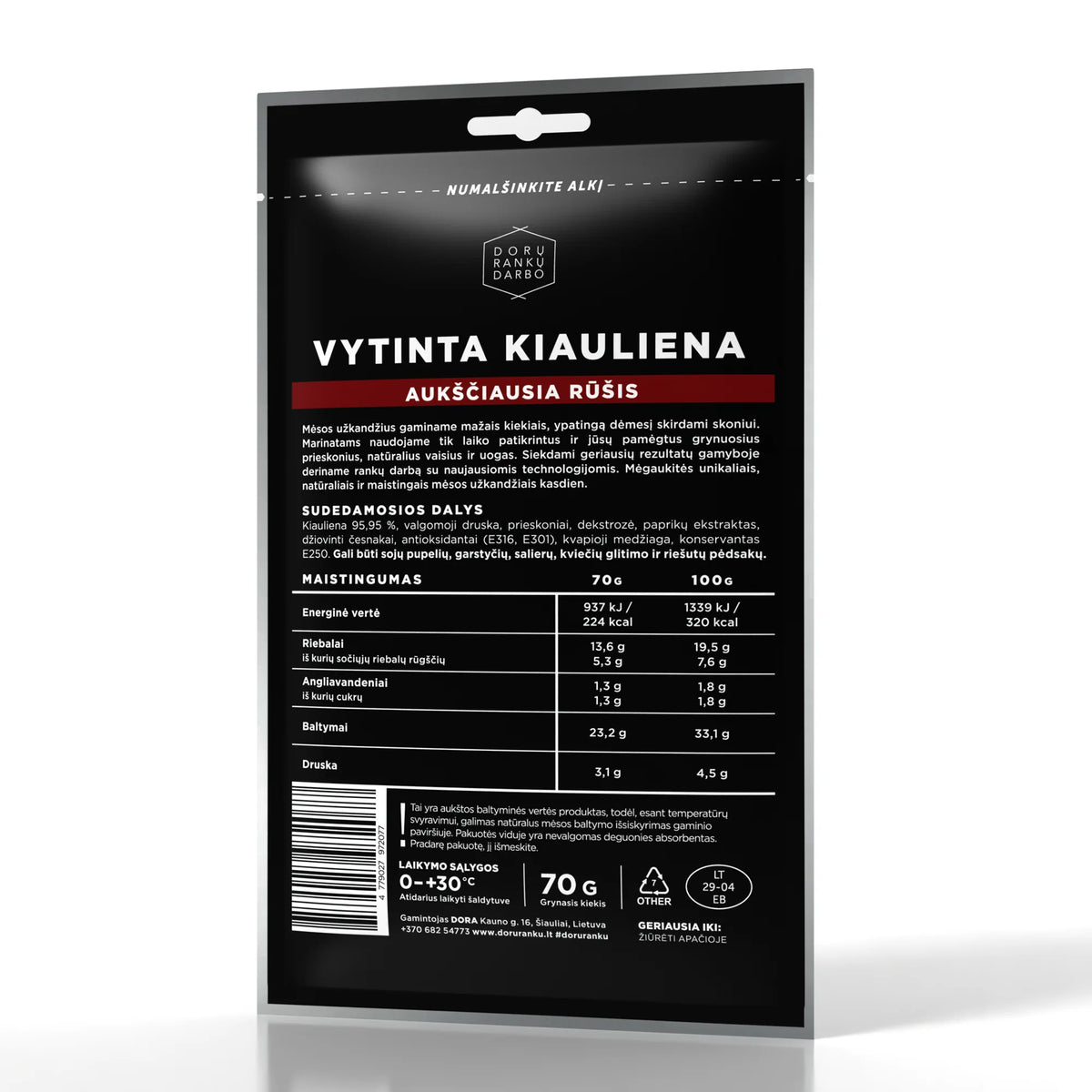 DORA Dried Pork Jerky 70g