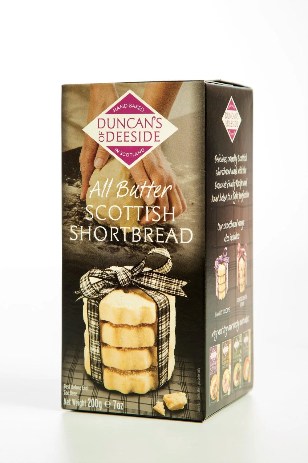 DUNCAN'S of DEESIDE All Butter Scottish Shortbread Cookies 200g