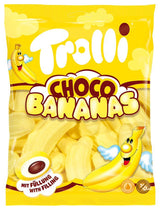 TROLLI CHOCO BANANAS Chocolate Filled Marshmallows Gummi Candy 150g 5.3oz