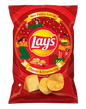 LAYS CHEESE & CRANBERRY Flavor Potato Chips New Festive Edition 130g 4.5oz