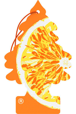 WUNDER BAUM Orange Juice Little Trees Hanging Car Scent