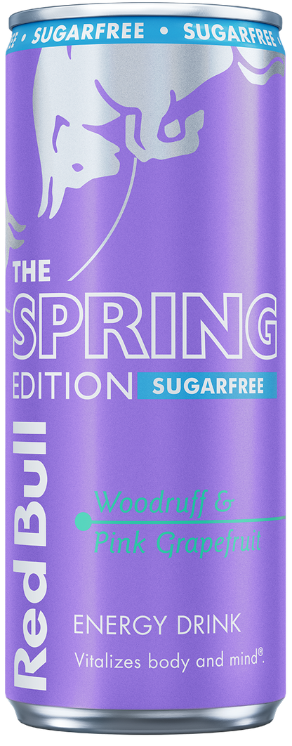 RED BULL SPRING EDITION Woodruff & Pink Grapefruit Flavor Energy Drink 250ml