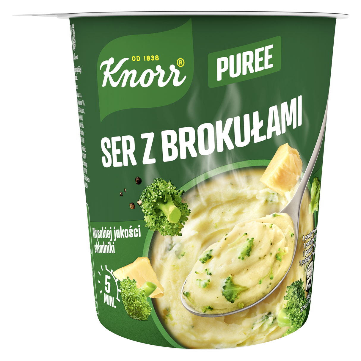 KNORR Instant Mashed Potatoes with Cheese & Broccoli 50g