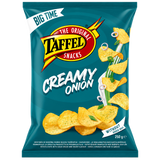 TAFFEL CREAMY ONION Flavor Potato Chips 6 x 250g