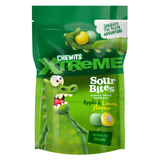 CHEWITS XTREME SOUR BITES Apple & Lemon Flavor Chewy Candies 6 x 115g