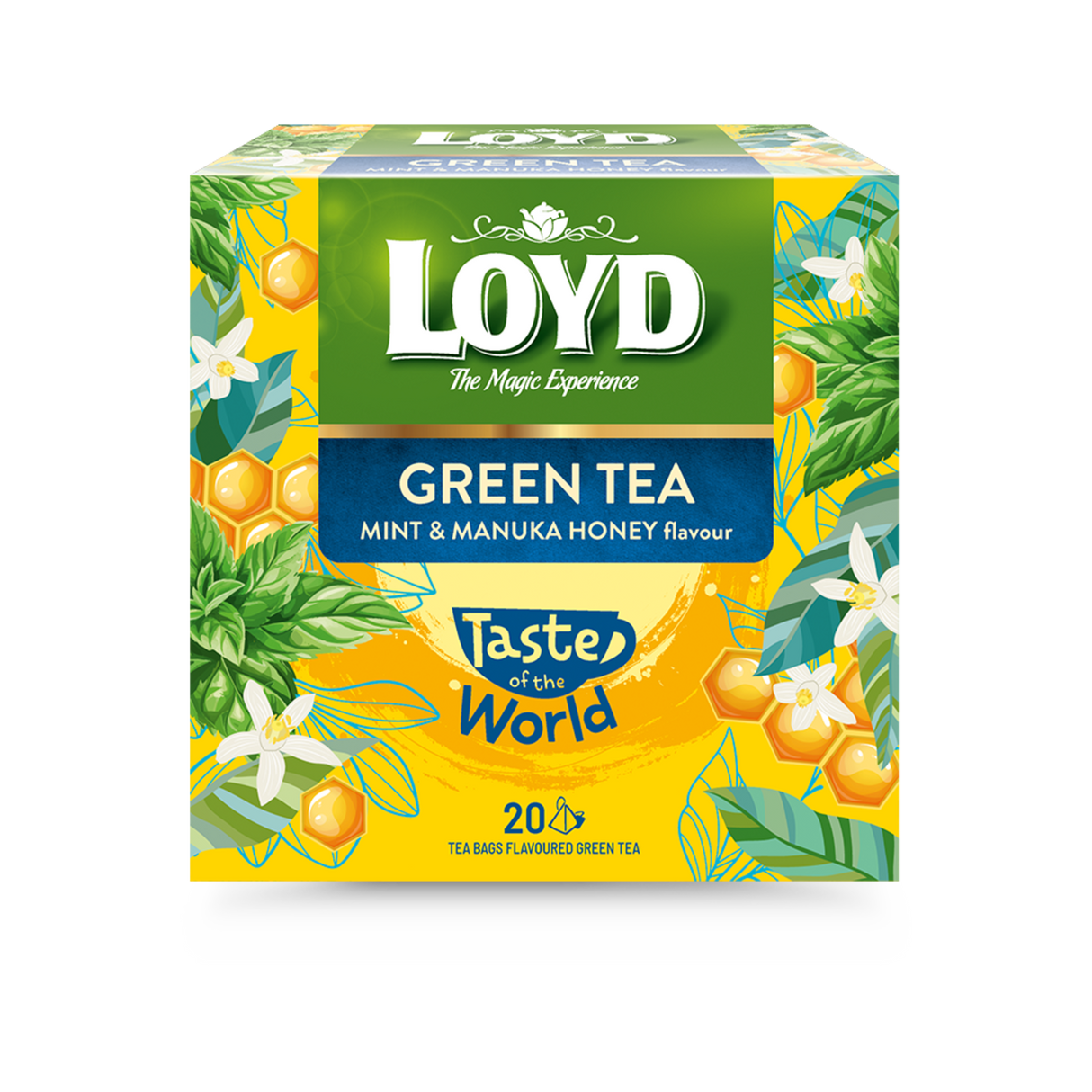 LOYD Green Tea with Mint & Manuka Honey 34g