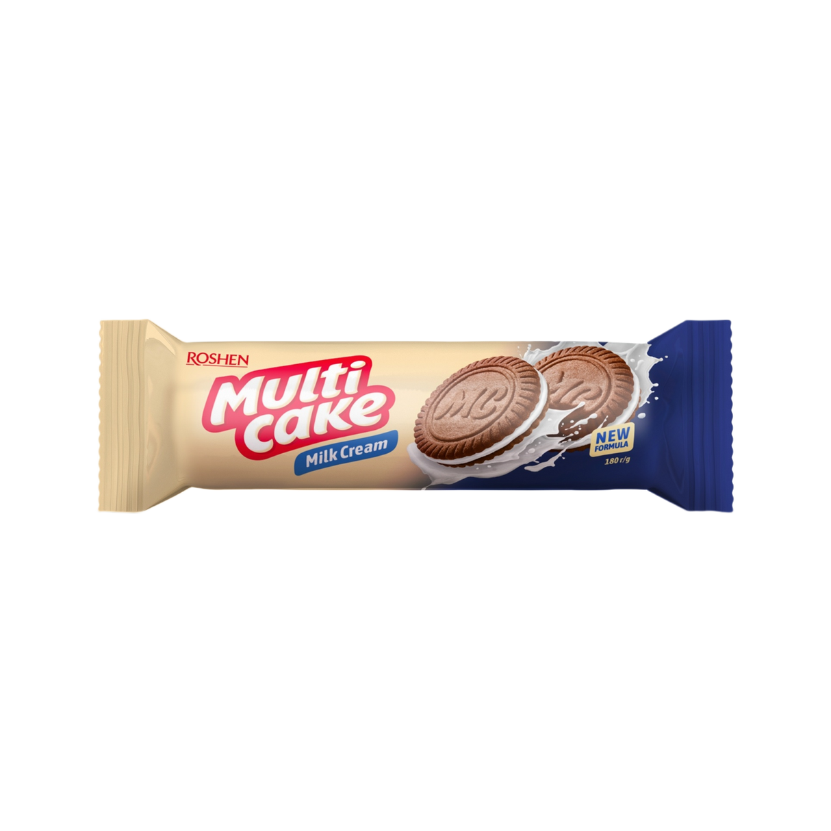 ROSHEN Multi Cake Sandwich Cookies with Milk Filling 180g