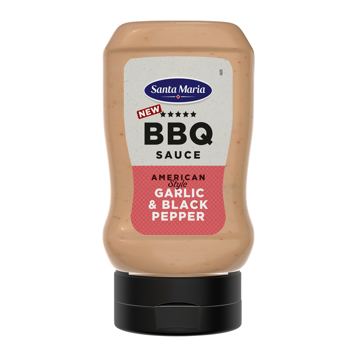 SANTA MARIA American Style Garlic & Black Pepper BBQ Sauce 280g