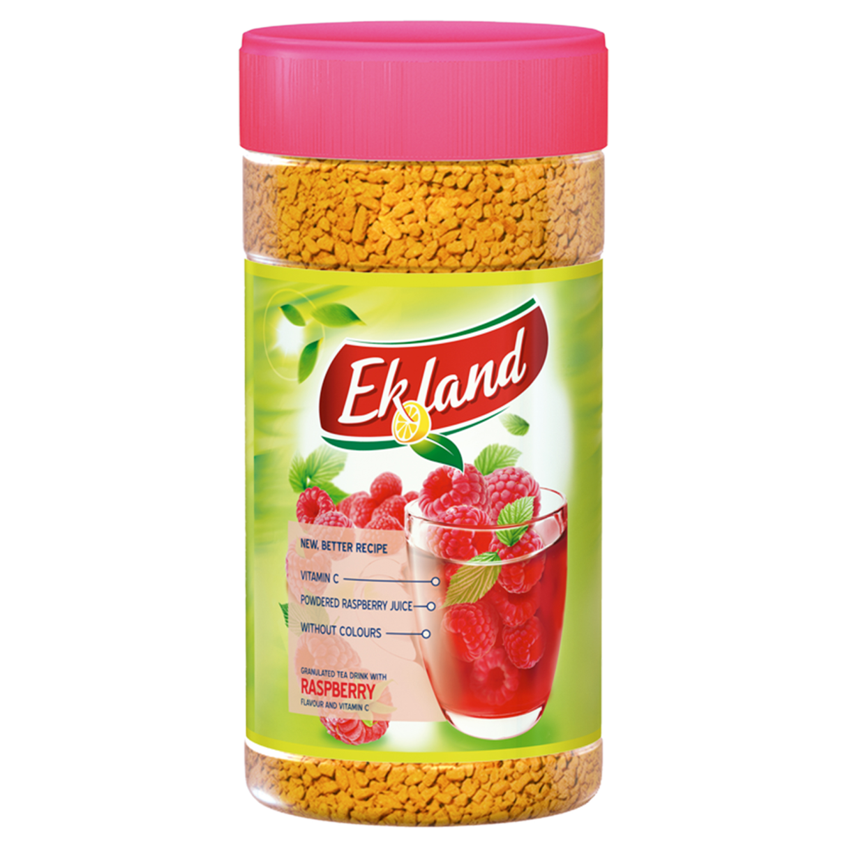 EKOLAND RASPBERRY Flavor Instant Granulated Tea 350g