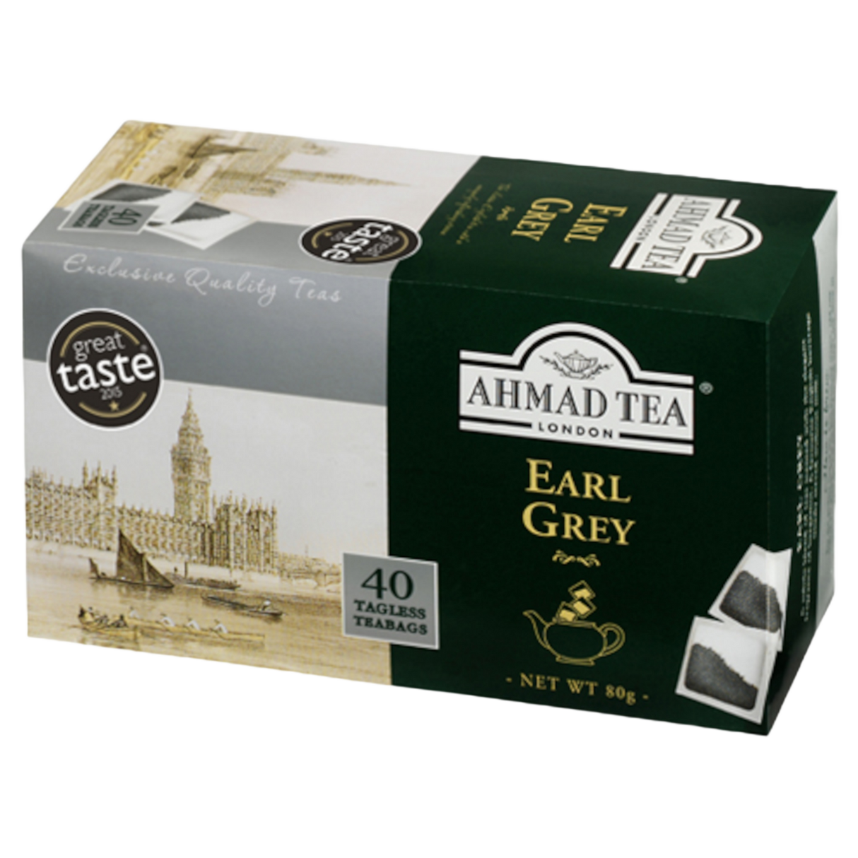 AHMAD TEA Earl Grey Black Tea 80g