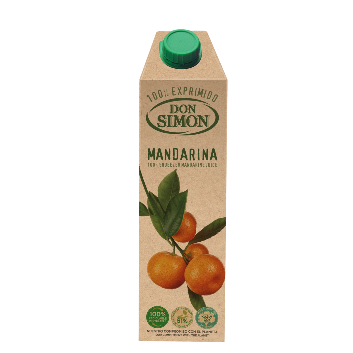 DON SIMON MANDARINA 100% Squeezed Mandarine Juice 1L