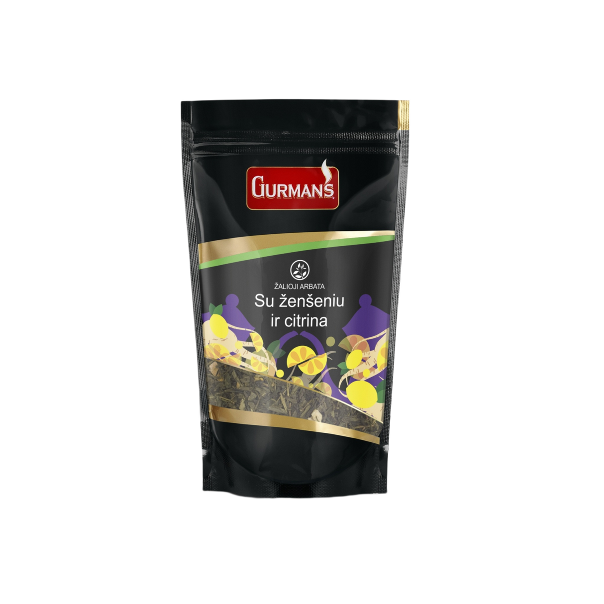 GURMANS Loose Fruit Tea with Ginseng & Lemon 90g