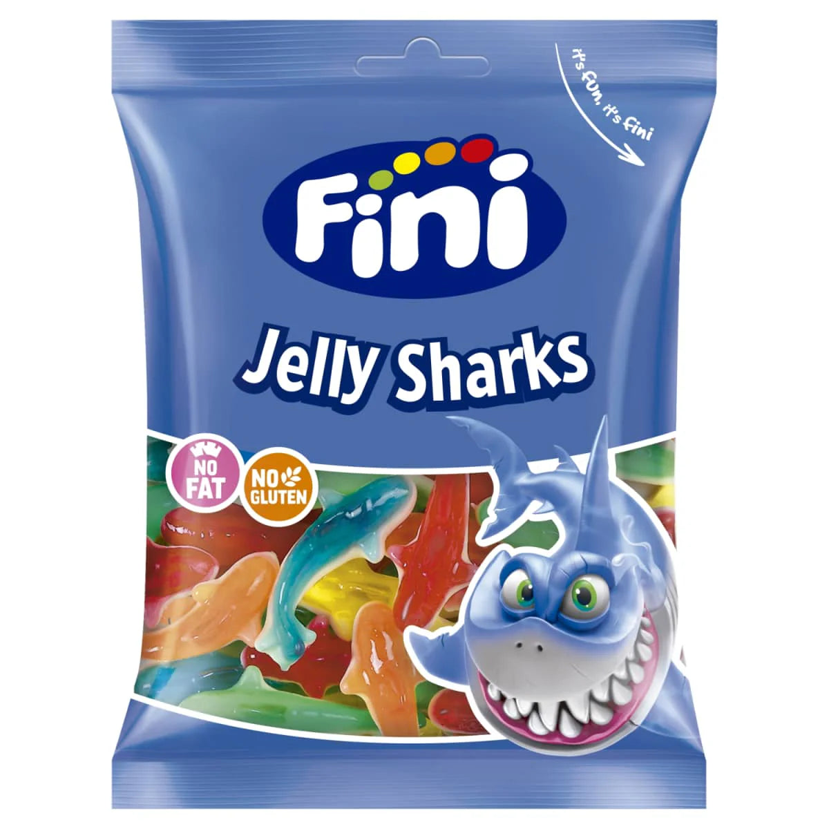 FINI JELLY SHARKS Gummi Candies 90g