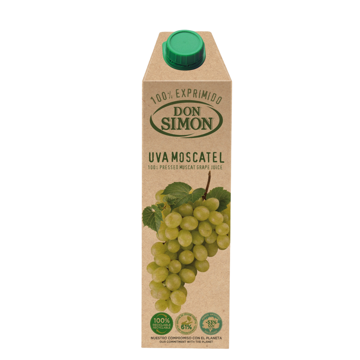 DON SIMON UVA MOSCATEL 100% Pressed Muscat Grape Juice 1L