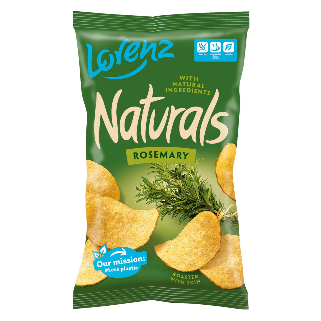 LORENZ NATURALS Rosemary Flavor Potato Chips 100g
