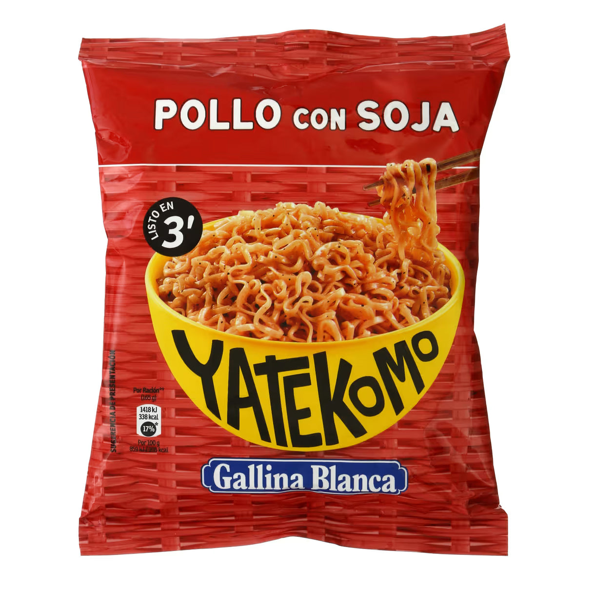 YATEKOMO Chicken & Soy Flavor Instant Ramen 79g