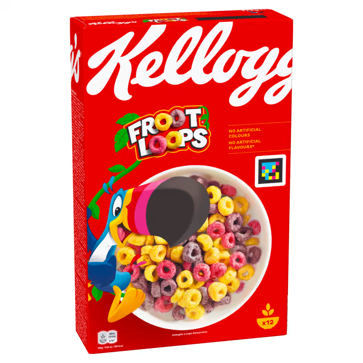 KELLOGGS FROOT LOOPS Breakfast Cereal 375g