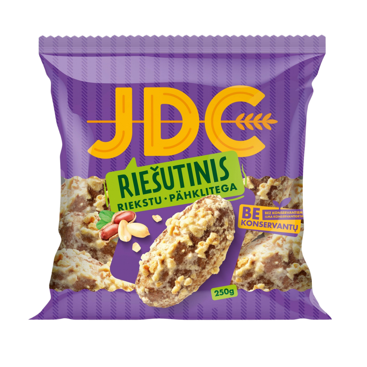 JDC Classic Gingerbread Cookies with Nuts 250g