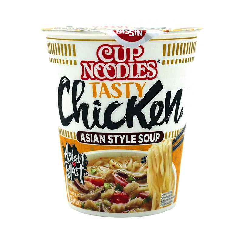 NISSIN CUP NOODLES Instant Chicken Flavor Soup 63g