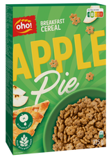 OHO! Apple Pie Flavor Breakfast Cereal 4 x 325g